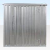 3m x 2.1m flat pack storage container – galvanised 3m x 2.1m flat pack storage container – galvanised