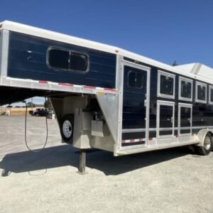2005 jamco 4 horse gooseneck trailer