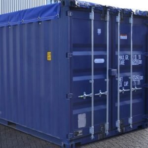 20′ hc open top container