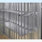 3m x 2.1m flat pack storage container – galvanised 3m x 2.1m flat pack storage container – galvanised