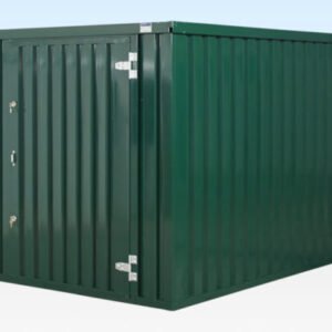 3m x 2.1m flat pack storage container