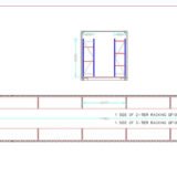 adjustable, heavy duty three tier container racking (5 bays) adjustable, heavy duty three tier container racking (5 bays)
