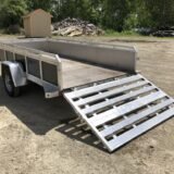 2022 mission trailers 6×12 aluminum open utility w/integrated rear ramp 2022 mission trailers 6×12 aluminum open utility w/integrated rear ramp
