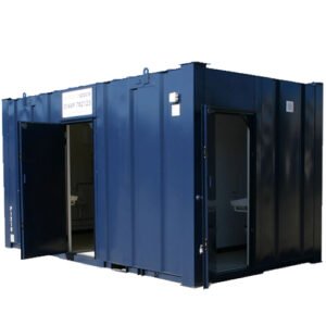 3+1 steel toilet cabin 16ft x 9ft