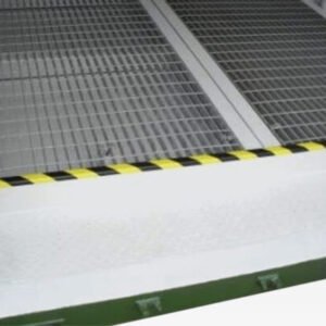 10ft x 8ft open mesh floor bunded store