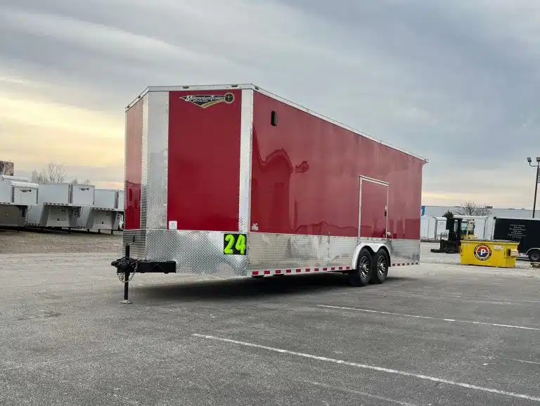 enclosed car hauler 2026 24ft. econo max 7k axles, 8ft. interior, alum wheels, rear wing, toolbox & cabinets 9255 enclosed car hauler 2026 24ft. econo max 7k axles, 8ft. interior, alum wheels, rear wing, toolbox & cabinets 9255