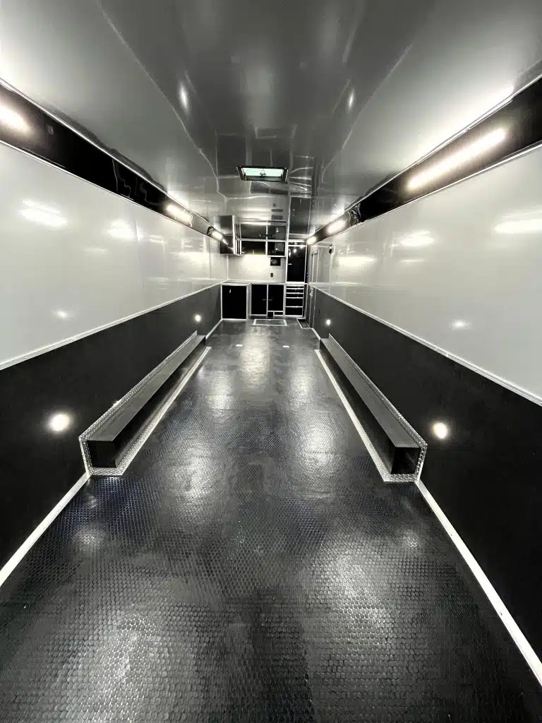 Enclosed Car Trailer 2025 34′ Haulmark Edge w/Wide Rear Opening & Premium Stereo System #9530 - Image 2