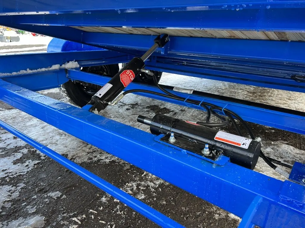 2024 Rice Trailers 7×20 14K Partial Tilt Deck Equipment w/Spare Mount - Image 5