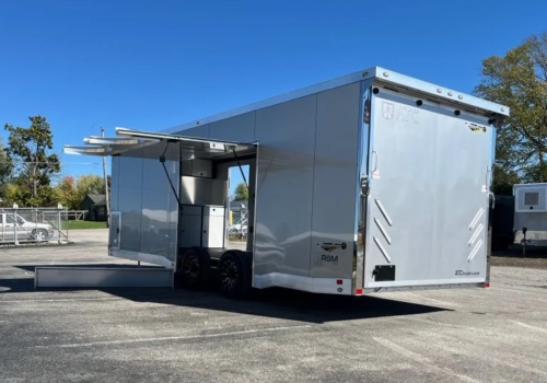 Enclosed ATC Car Trailer 2026 24ft. Aluminum ROM 550 w/Large Escape Door & LifeTrac 5758