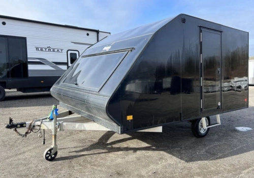 2021 Mission Trailers 101×12 Aluminum 2-Place Crossover/Hybrid w/Blackout PKG