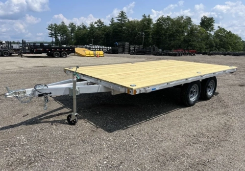 Aluminum Deck Over Equipment Trailer w/D-Rings