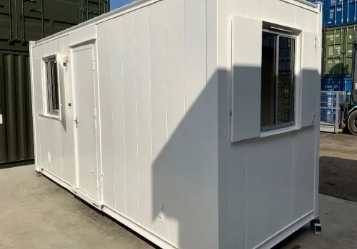 20Ft x 8Ft Steel Anti-Vandal Canteen Cabin