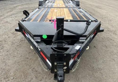 2024 Diamond C 7X24 20K Tilt Deck Equipment Trailer w/Spare Mount