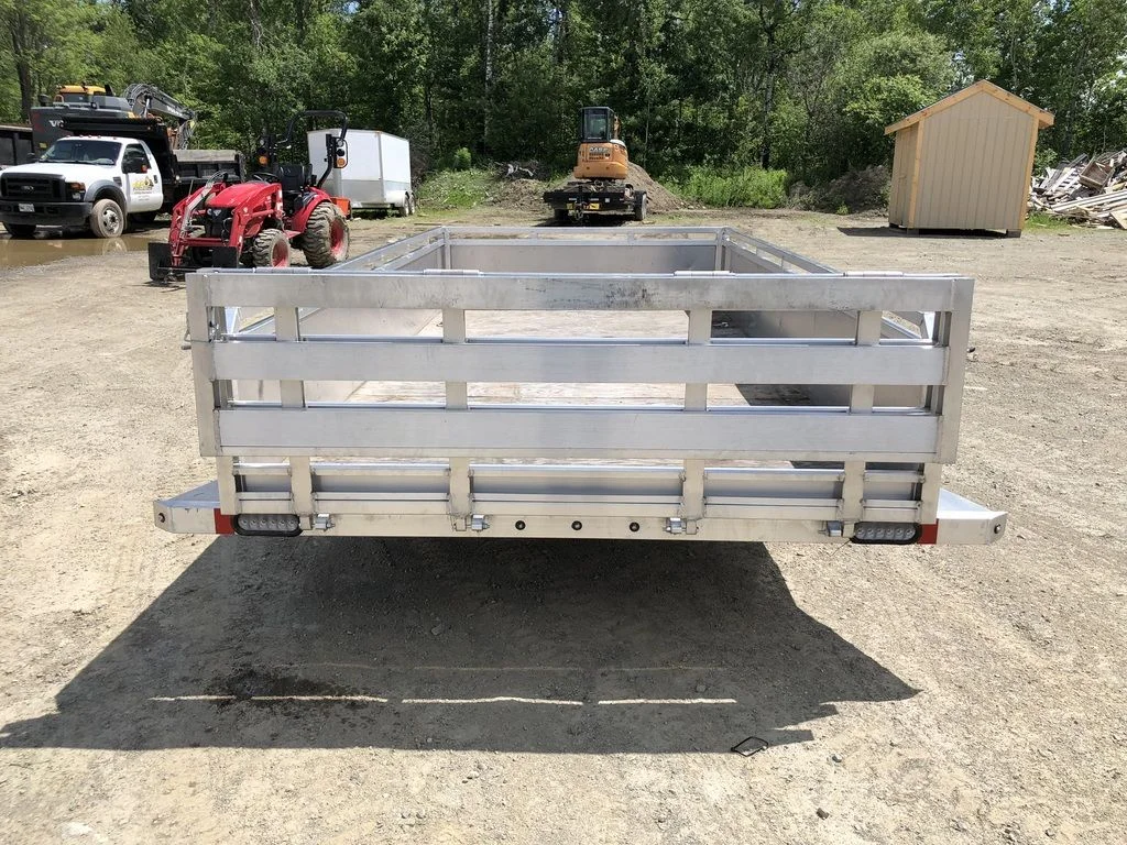 2022 Mission Trailers 6×12 Aluminum Open Utility w/Integrated Rear Ramp - Image 7
