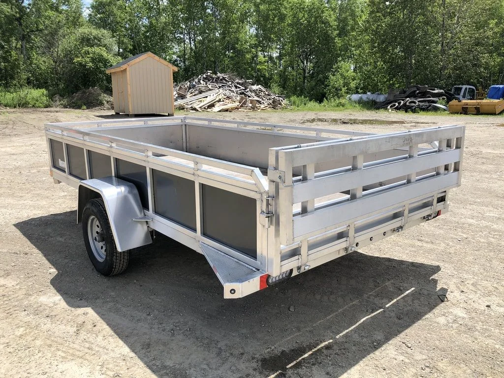 2022 Mission Trailers 6×12 Aluminum Open Utility w/Integrated Rear Ramp - Image 8