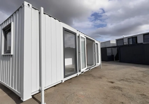 24ft x 9ft Site Office with Toilet – Sales Office / Marketing Suite / Portable Site Cabin