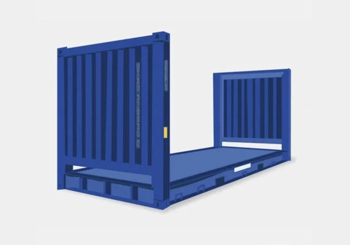 20Ft X 8Ft Used Flat Rack Shipping Containers