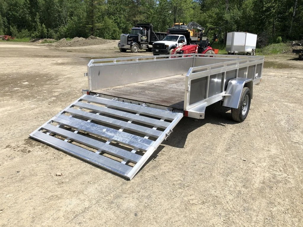 2022 Mission Trailers 6×12 Aluminum Open Utility w/Integrated Rear Ramp - Image 5