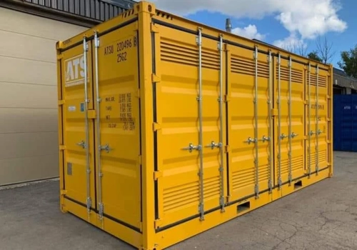 30ft x 8ft Shipping Container (One Trip) – Yellow