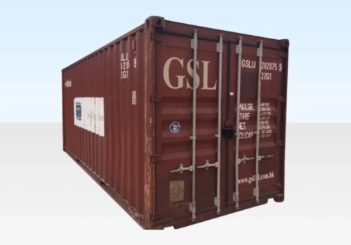 20ft x 8ft Used Cargo-worthy Dry Van