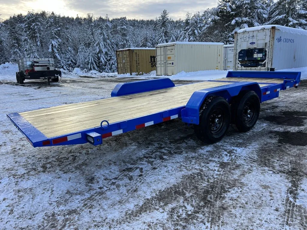 2024 Rice Trailers 7×20 14K Partial Tilt Deck Equipment w/Spare Mount - Image 6