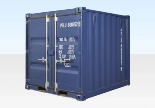 8Ft Shipping Container One Trip (Blue)