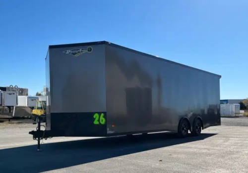 Enclosed Car Hauler 2025 26ft. Blaze w/Finished Interior & Black-Out Package 0103