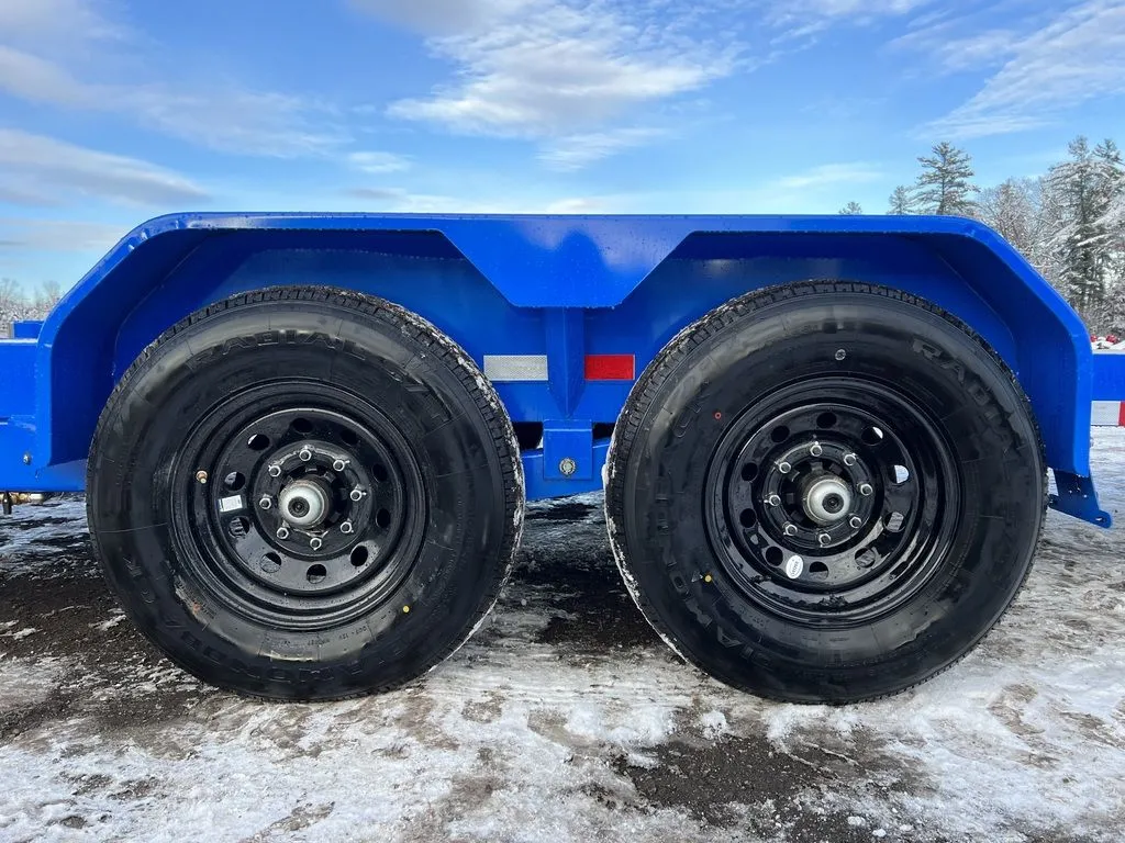 2024 Rice Trailers 7×20 14K Partial Tilt Deck Equipment w/Spare Mount - Image 10