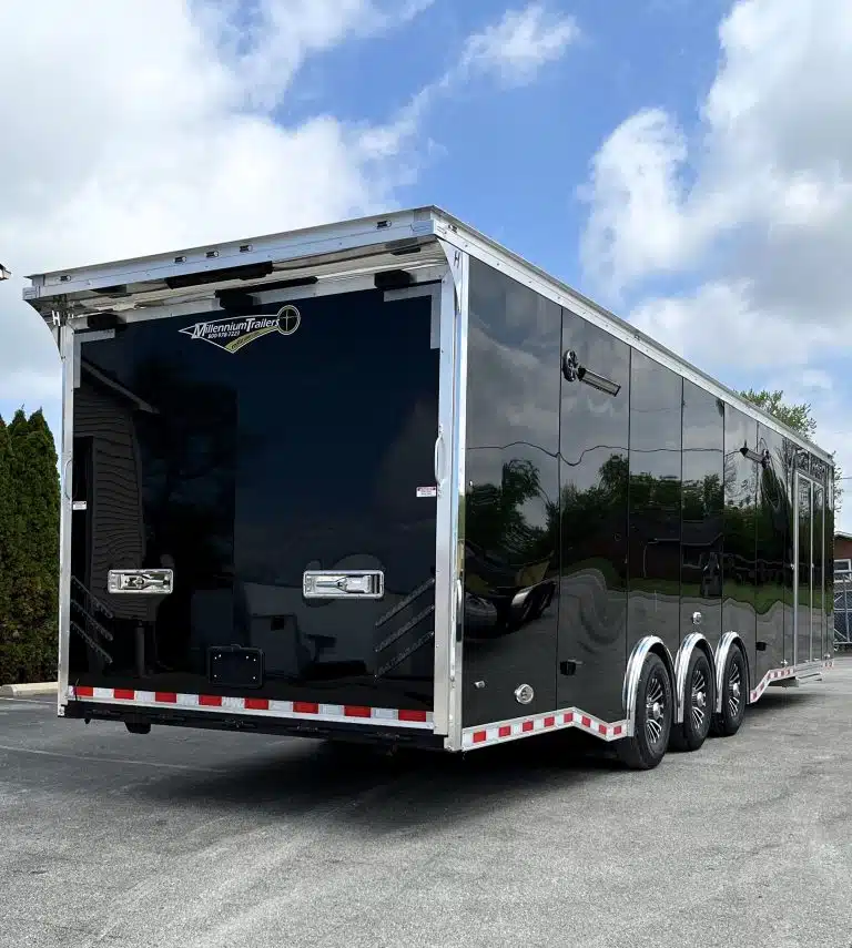 Enclosed Car Trailer 2025 34′ Haulmark Edge w/Wide Rear Opening & Premium Stereo System #9530 - Image 4