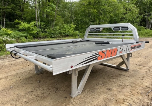 Sno Pro 7ft Aluminum Sled Deck w/Sliding Sides & Telescoping