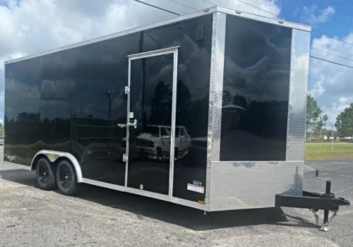 Enclosed Car Trailer 2026 20ft. New Econo-Max w/12in. Extra Height & .080 Poly-Core Ext. 0256
