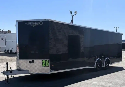 Enclosed Car Hauler 2026 26ft. Aluminum Blaze w/Finished Interior & Aluminum Wheels 1041