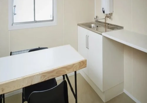 12Ft x 8Ft Steel Anti-Vandal Canteen Cabin